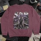 Nerd Collection Artwork 017 Sweatshirt - Maroon mockup