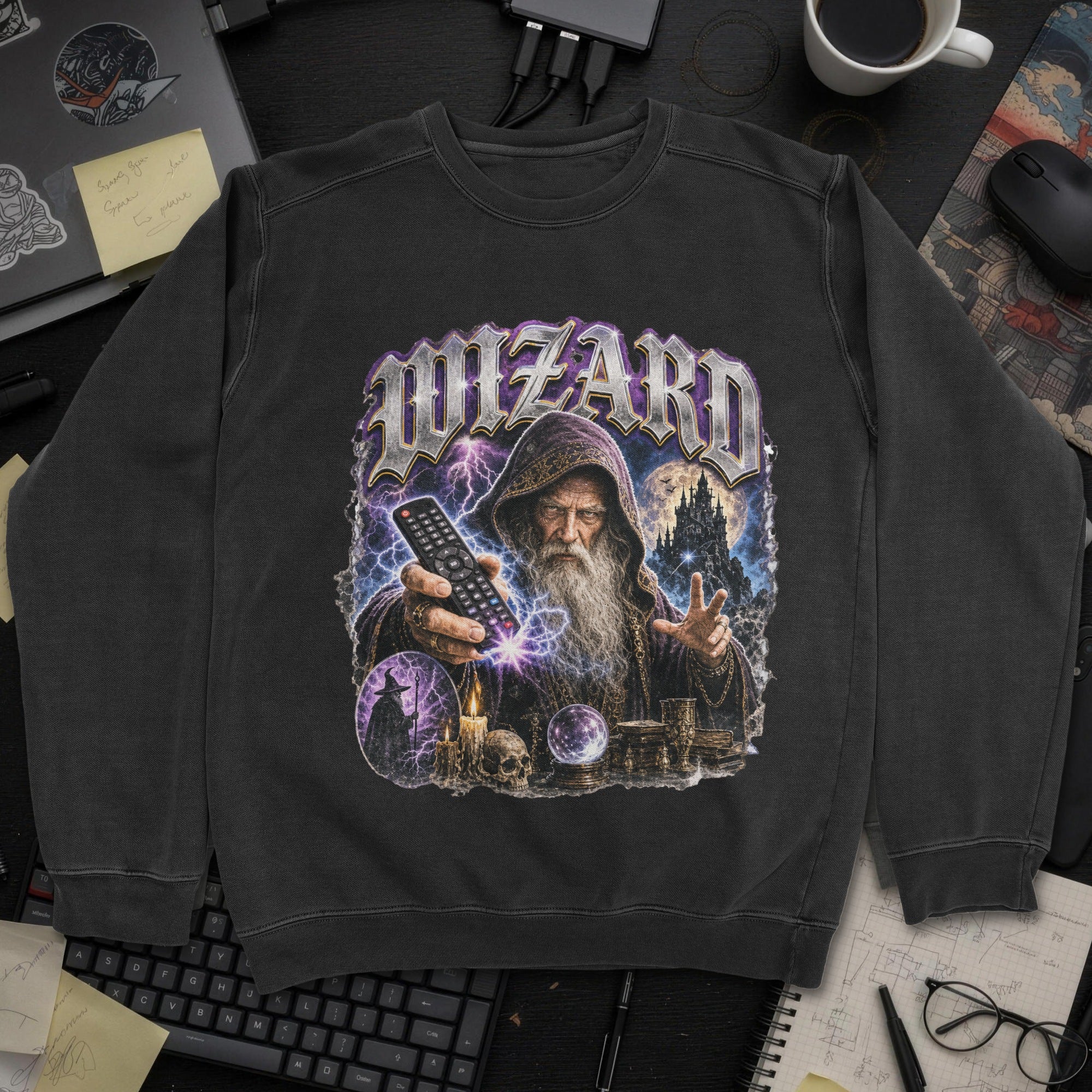 Nerd Collection Artwork 020 Sweatshirt - Black mockup