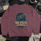 Nerd Collection Artwork 002 Sweatshirt - Maroon mockup