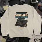 Nerd Collection Artwork 003 Sweatshirt - Sand mockup