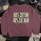 Nerd Collection Artwork T105 Sweatshirt - Maroon mockup