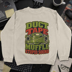 Nerd Collection Artwork T022 Sweatshirt - Sand mockup