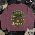 Nerd Collection Artwork T030 Sweatshirt - Maroon mockup