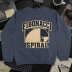 Nerd Collection Artwork T042 Sweatshirt - Navy mockup