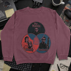 Nerd Collection Artwork T064 Sweatshirt - Maroon mockup