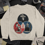 Nerd Collection Artwork T064 Sweatshirt - Sand mockup