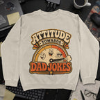 Nerd Collection Artwork T006 Sweatshirt - Sand mockup