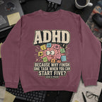 Nerd Collection Artwork T070 Sweatshirt - Maroon mockup