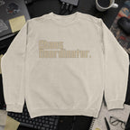 Nerd Collection Artwork T080 Sweatshirt - Sand mockup