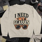 Nerd Collection Artwork T097 Sweatshirt - Sand mockup