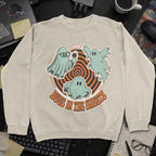 Bugs in the Sheets Sweatshirt - Sand mockup