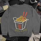 Take It Easy Sweatshirt - Dark Heather mockup