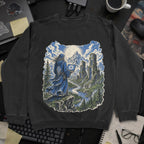Wizard’s Terminal Sweatshirt - Black mockup
