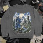 Wizard’s Terminal Sweatshirt - Dark Heather mockup