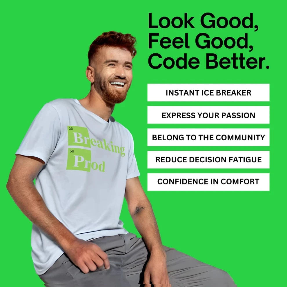 Code Culture Breaking Prod on a friday shirt funny programmer T-Shirt in Dark Chocolate — Code Culture developer clothing