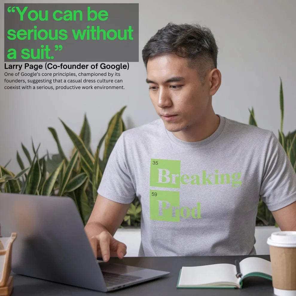 Code Culture Breaking Prod on a friday shirt funny programmer T-Shirt in Dark Chocolate — Code Culture developer clothing