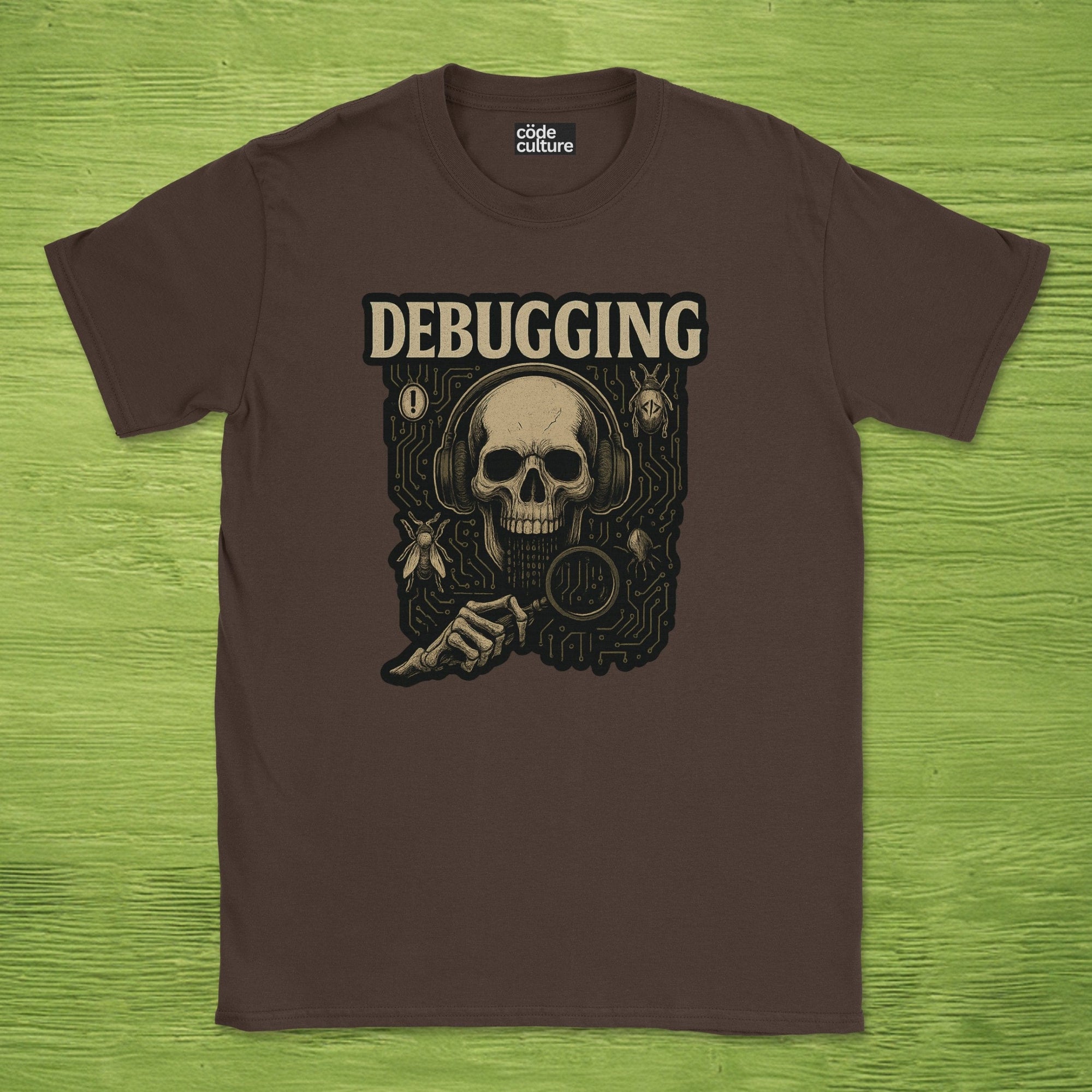 Debugging Skull shirt