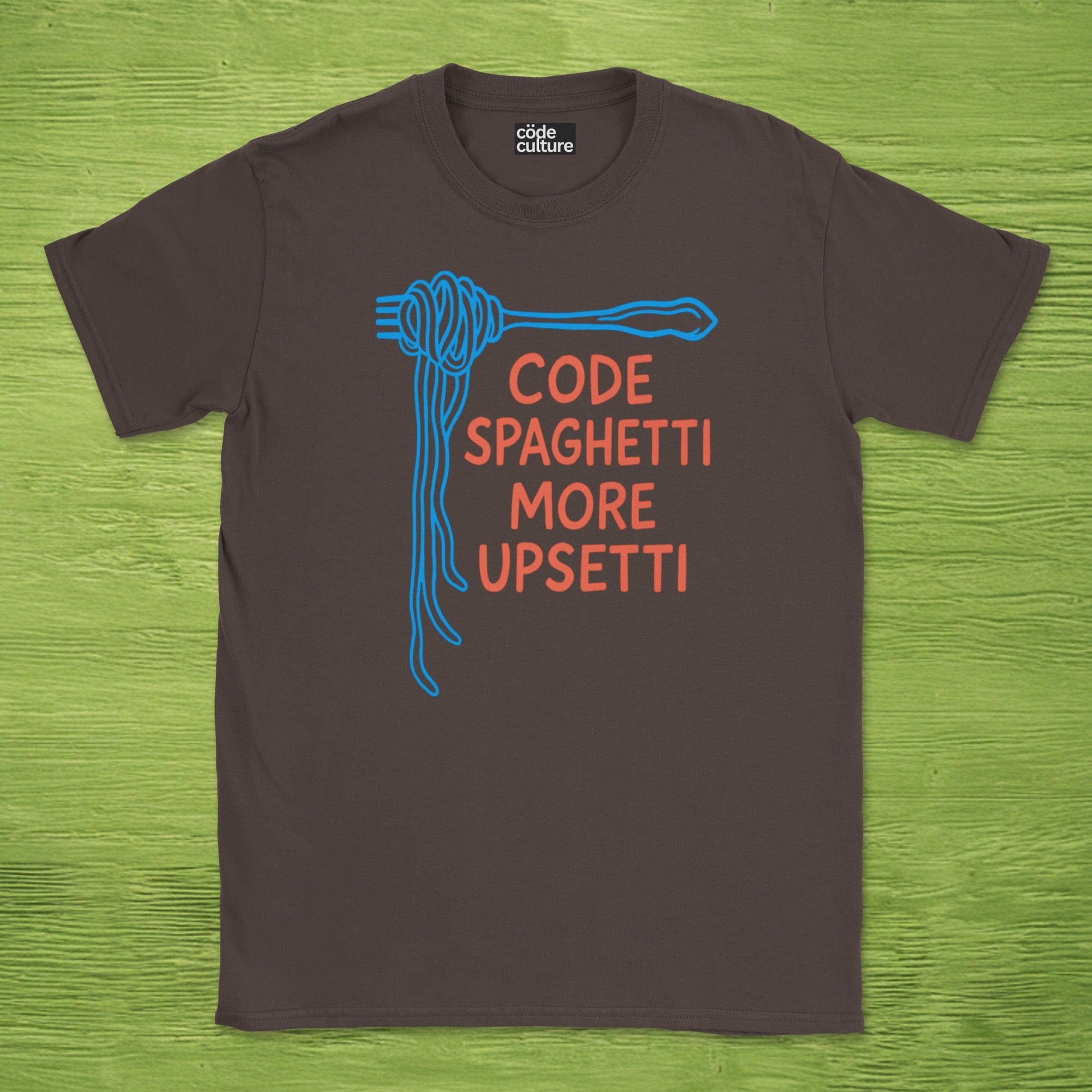 code spaghetti more upsetti shirt