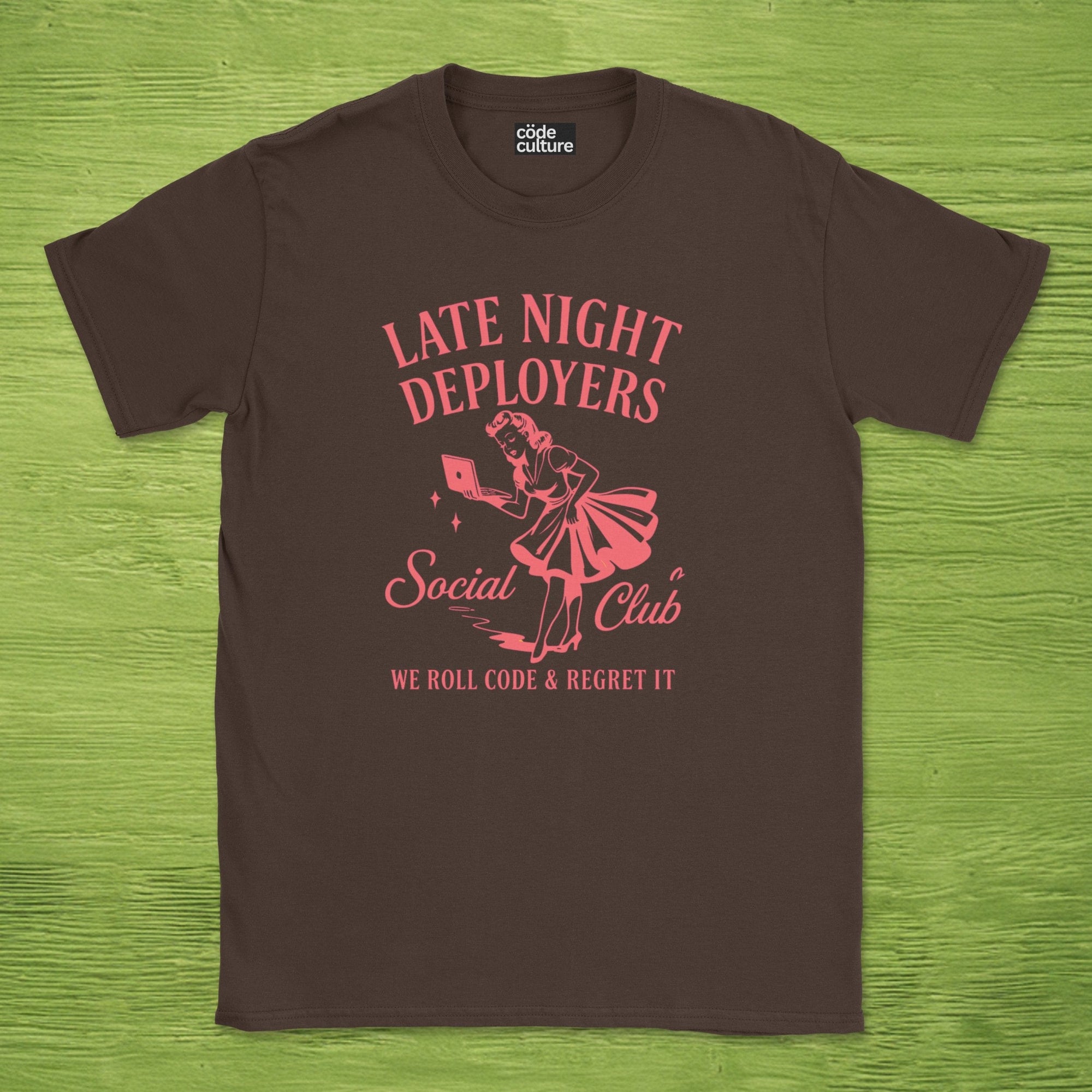 Late night deployer girls shirt
