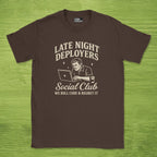 Late night deployer guys shirt