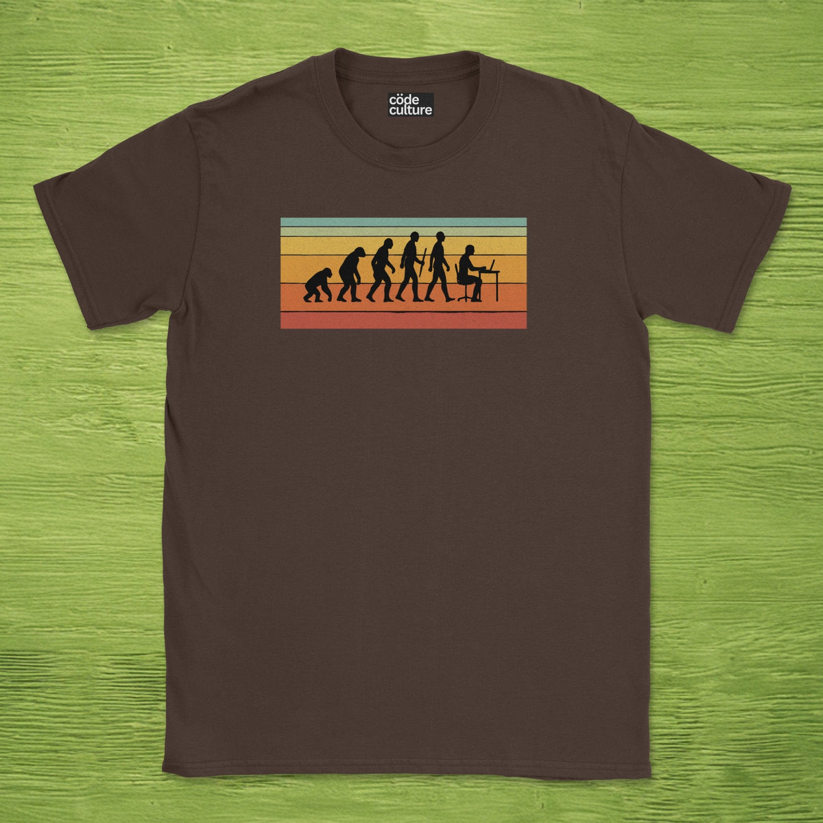evolution of developers shirt