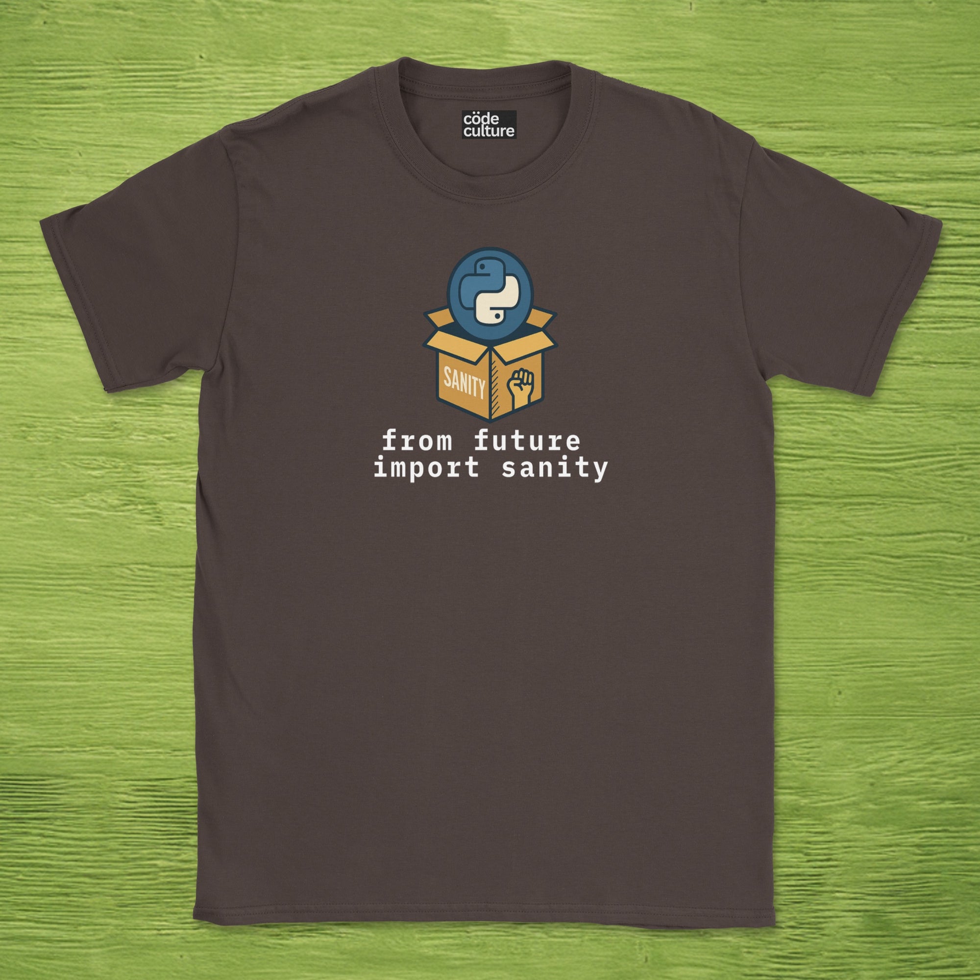 from future import sanity shirt