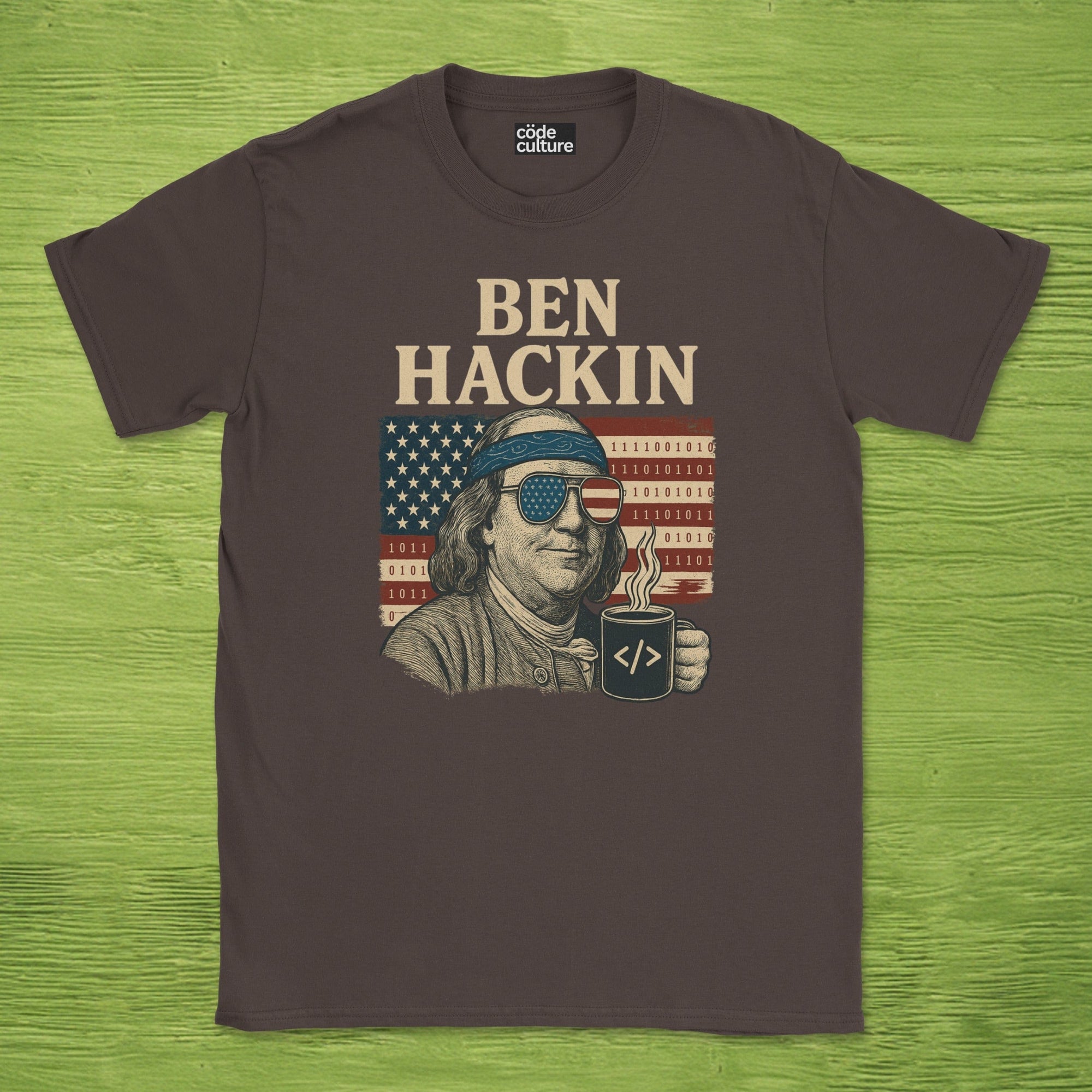 ben hackin hacker shirt