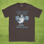 today im in dev mode goose shirt