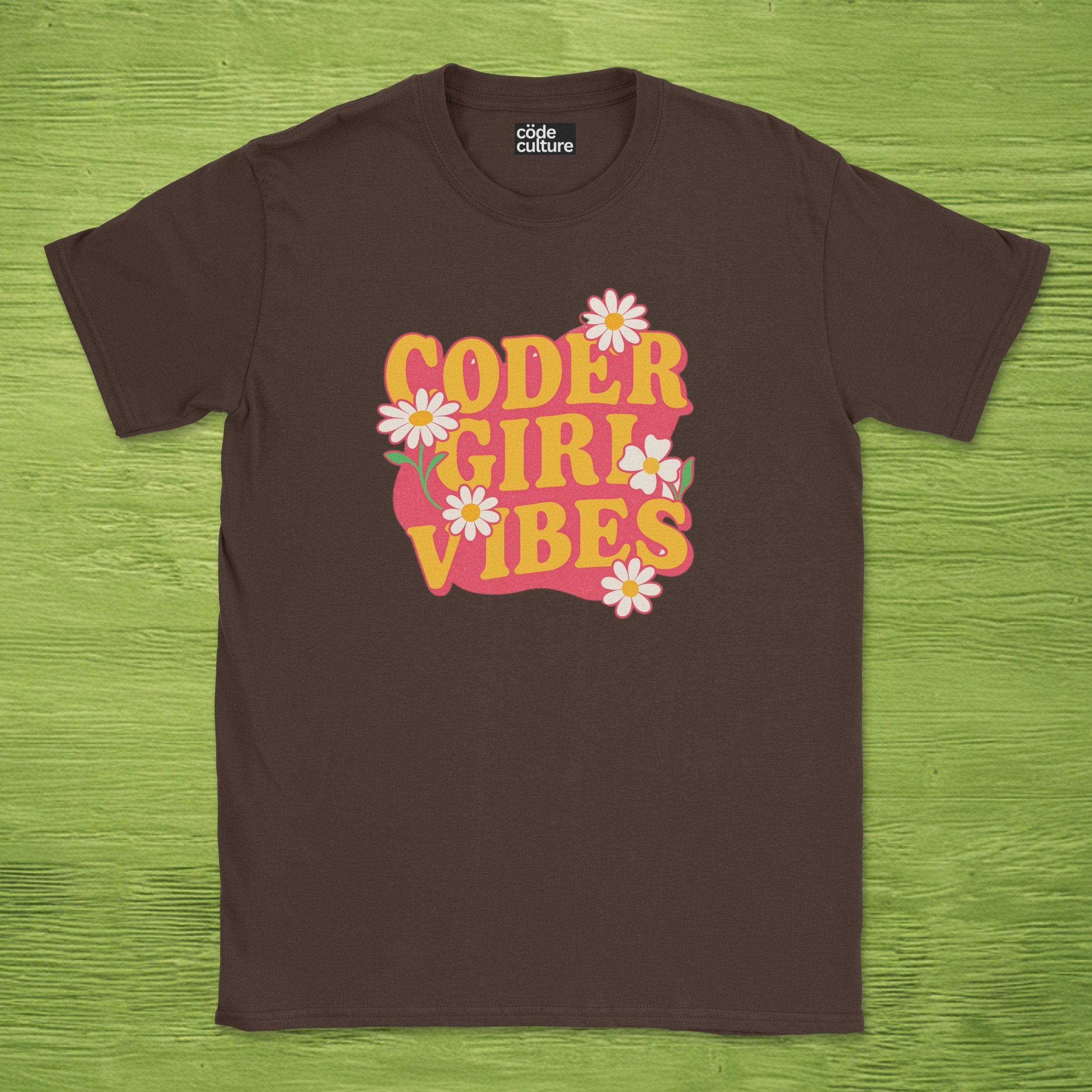 Programmer T-Shirt Coder girl vibes shirt | Developer Clothing Tech ...
