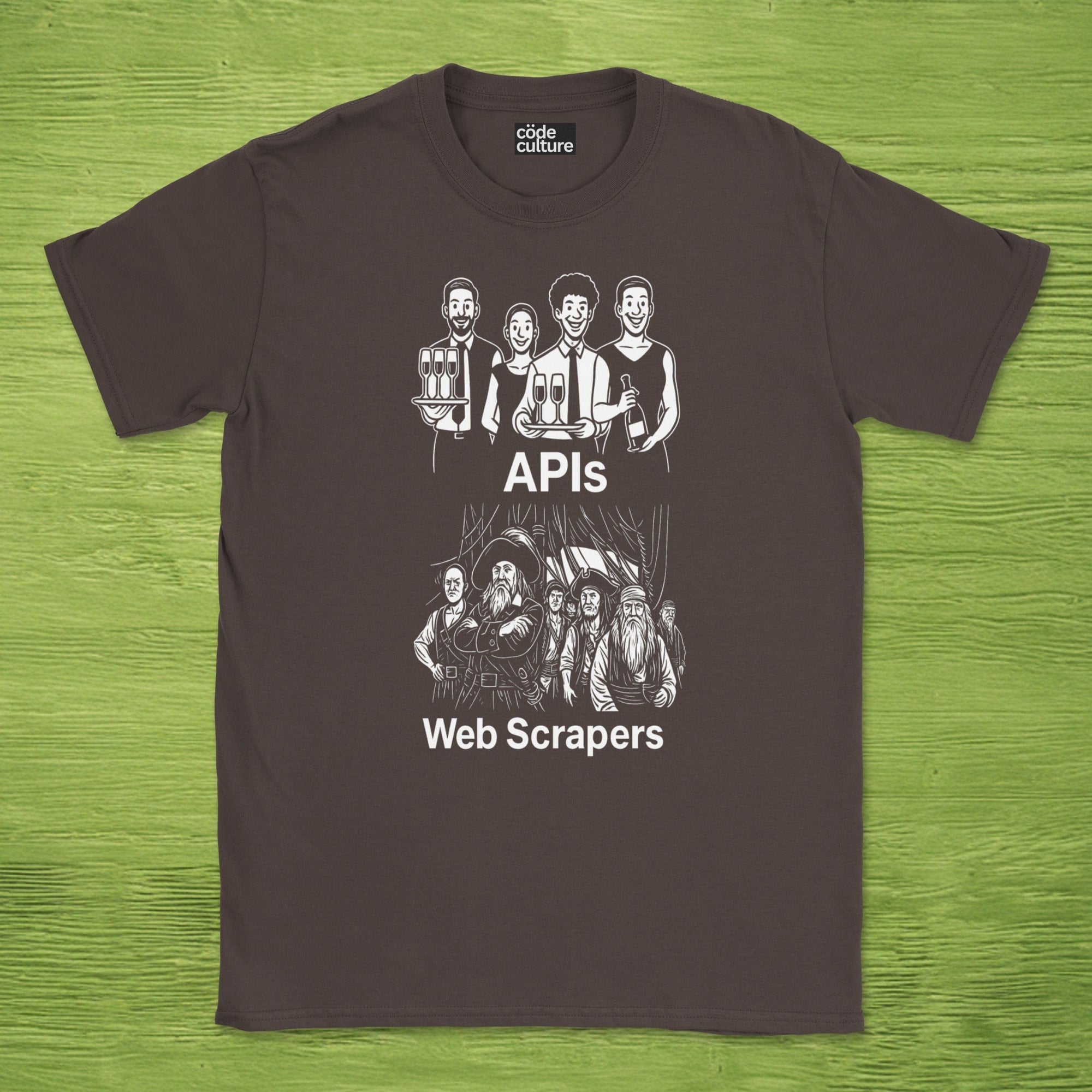 apis vs webscrapers shirt