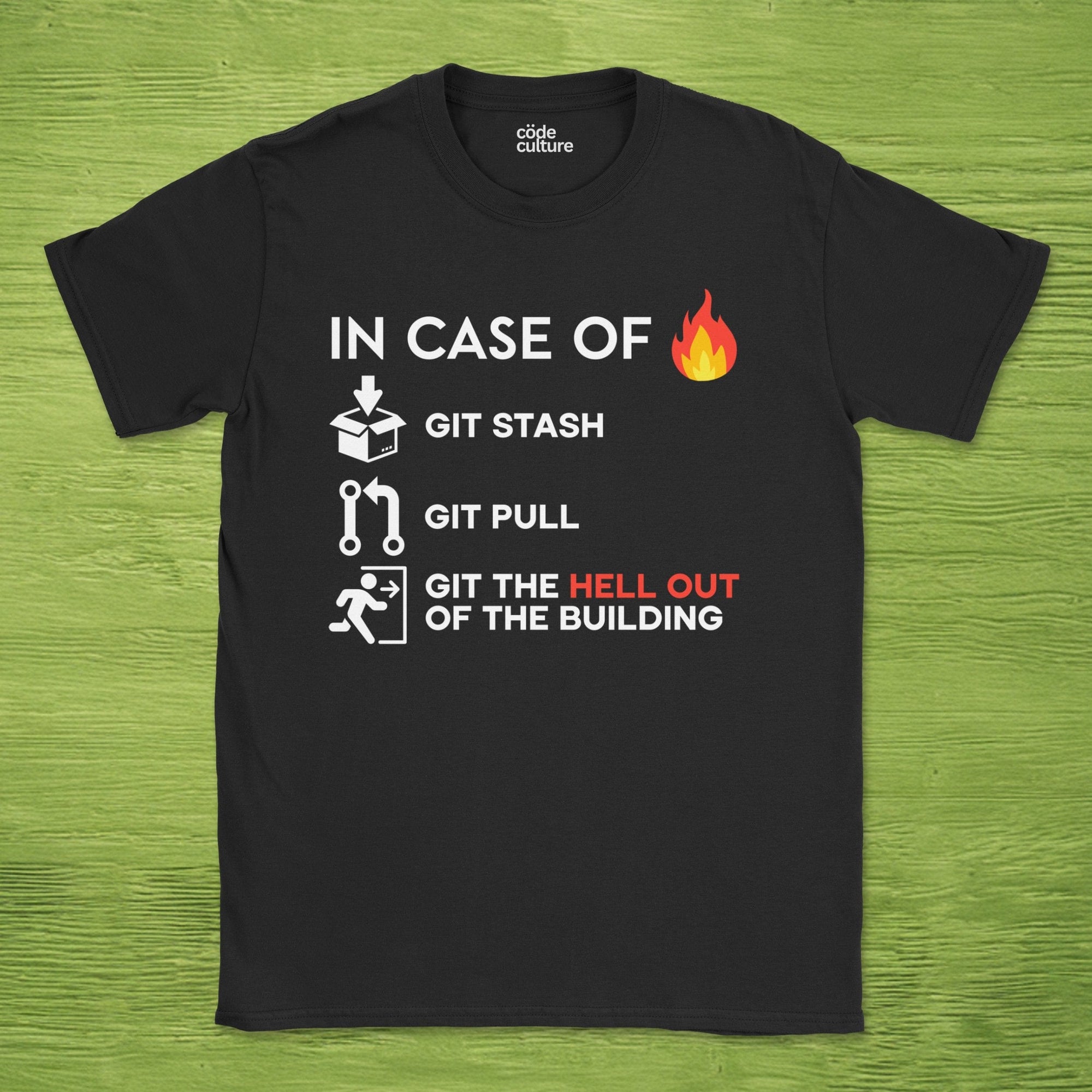 GIT the hell out shirt