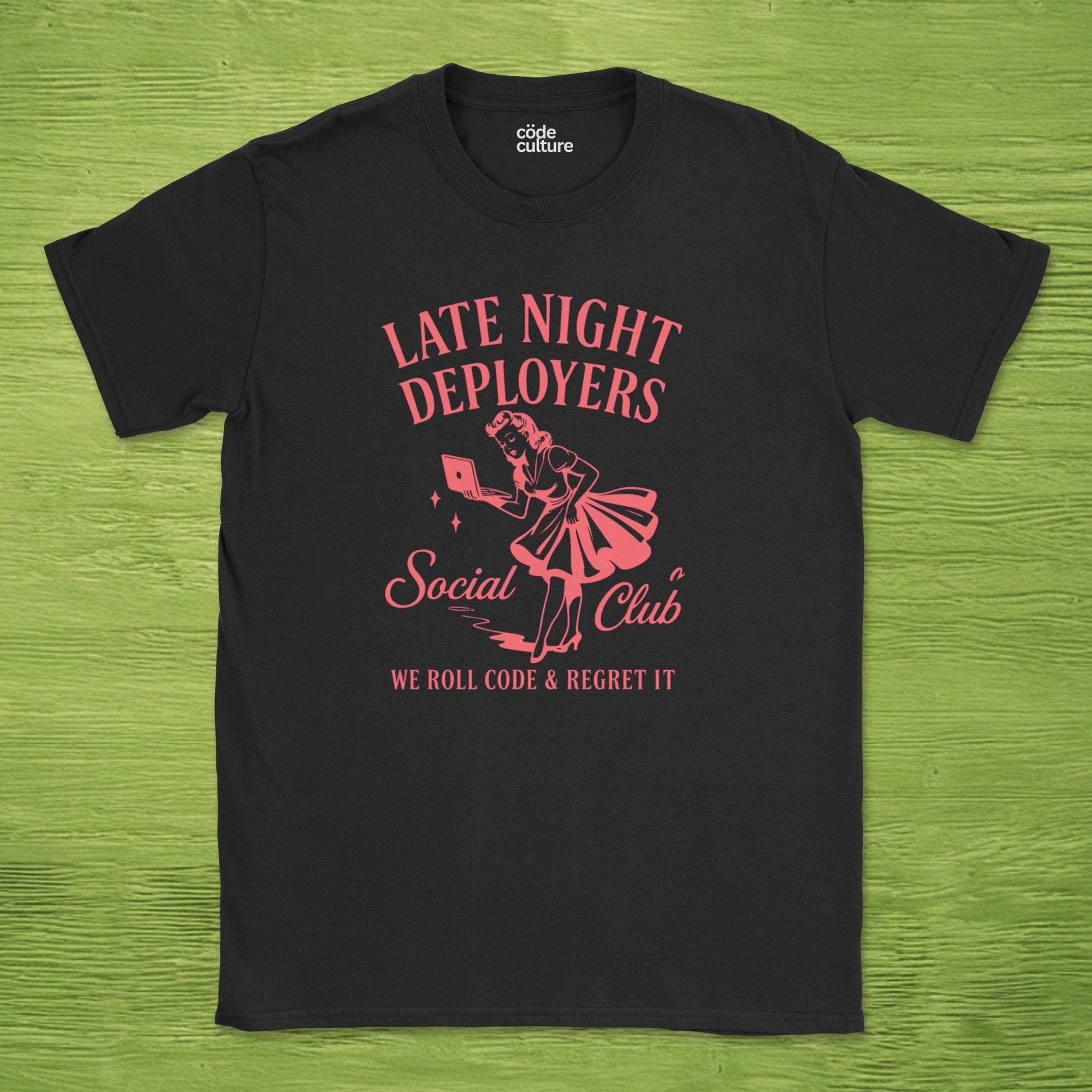 Late night deployer girls shirt