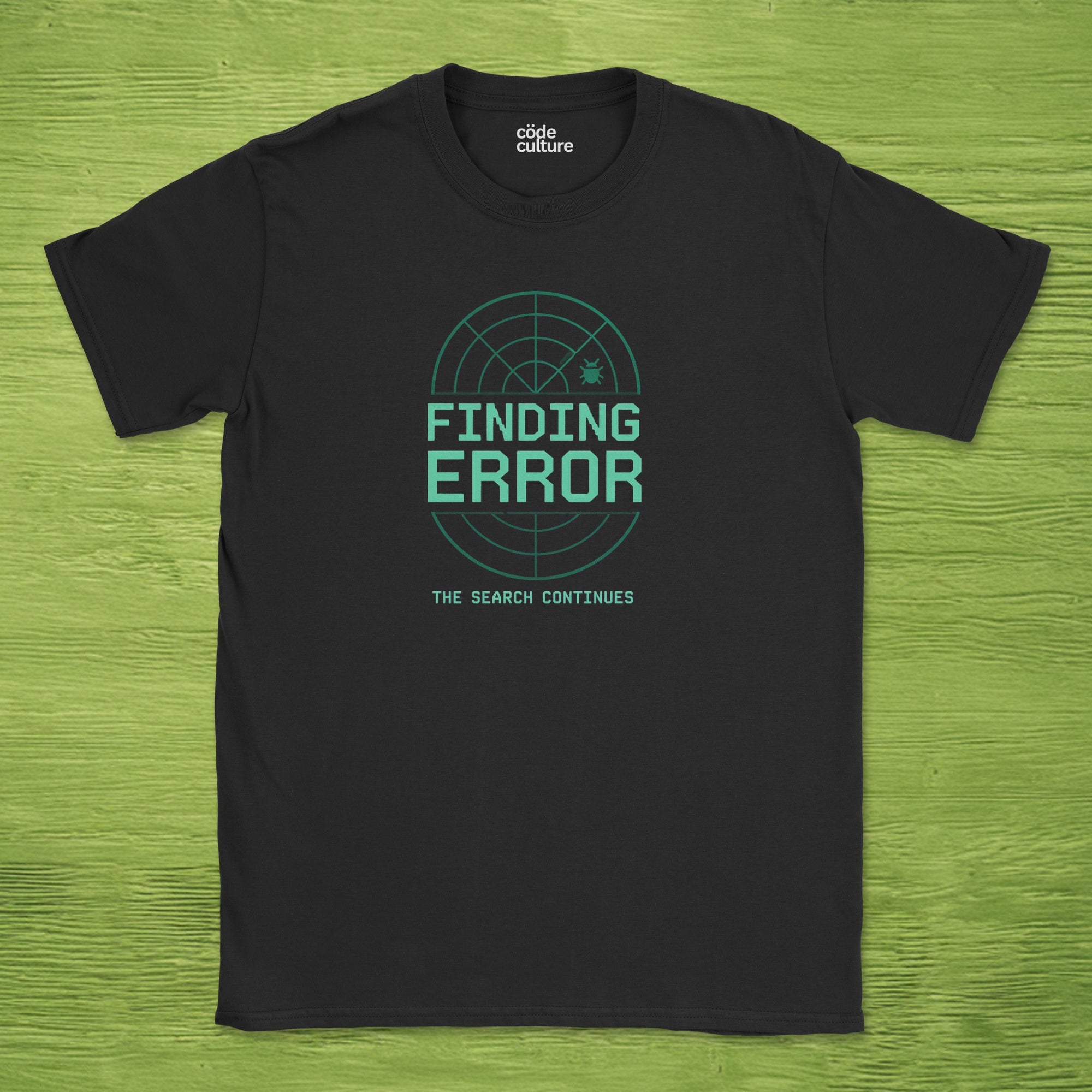 Finding Error Bug shirt