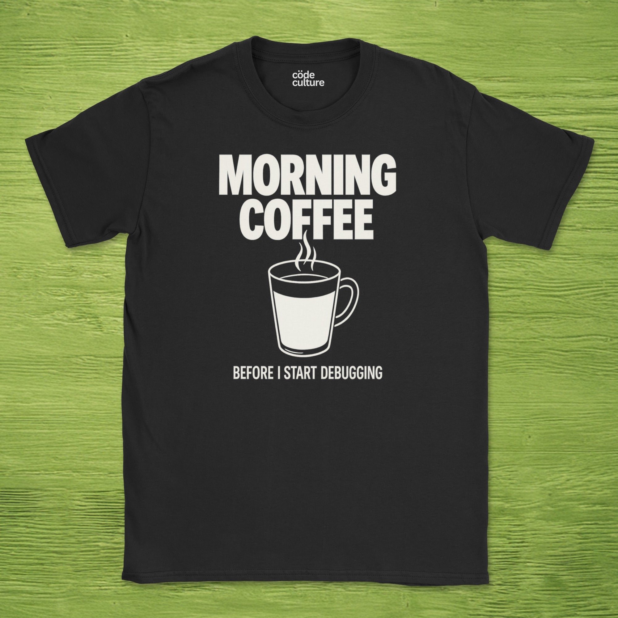 morning coffee shirt