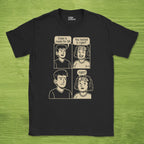 Code Culture developer vs tester shirt funny programmer T-Shirt in Black — Code Culture developer clothing