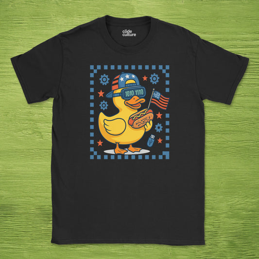 american duck and wiener shirt