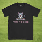 Paws and code shirt