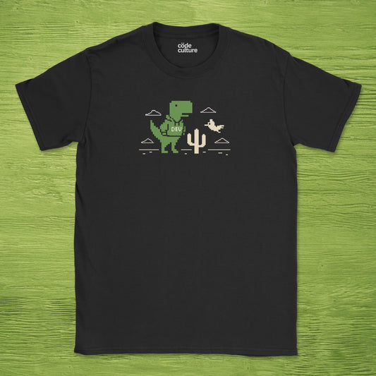 dev dinosaur shirt