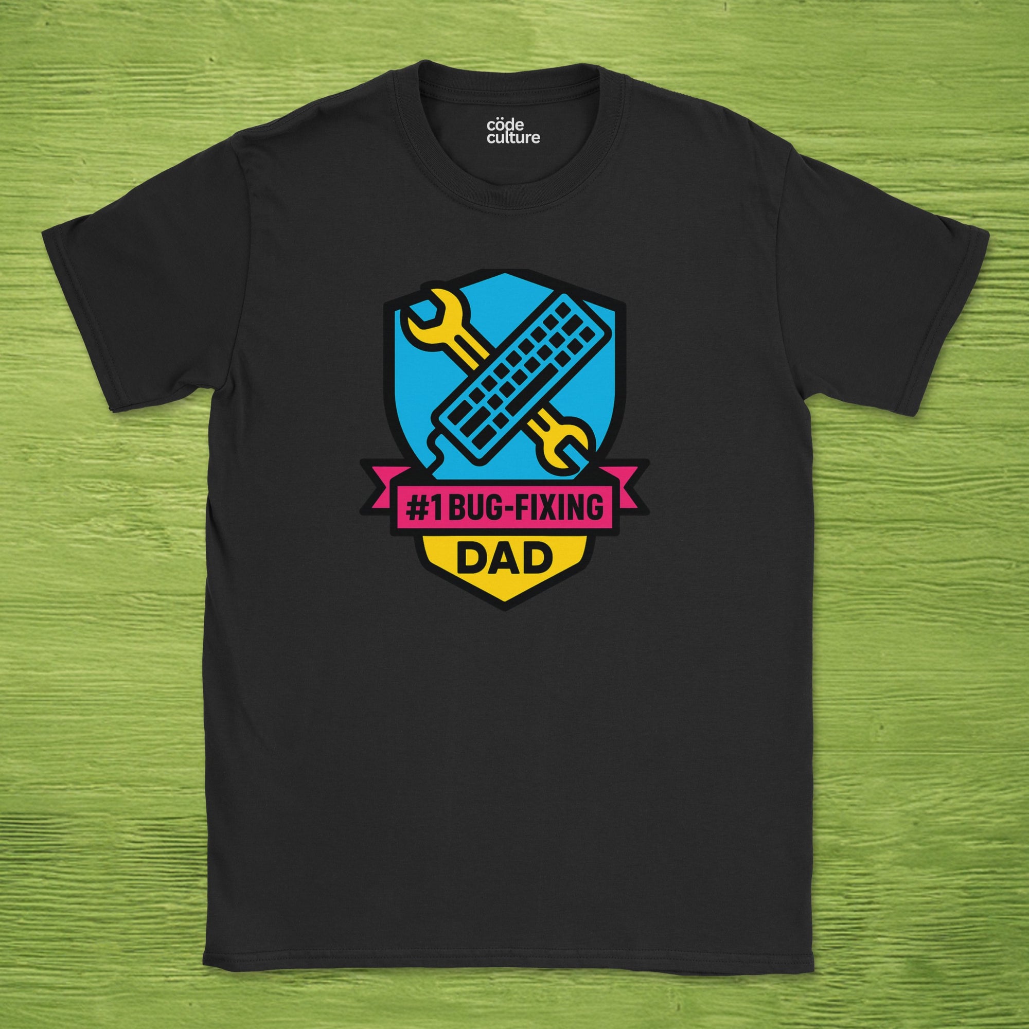 #1 bug fixing dad shirt