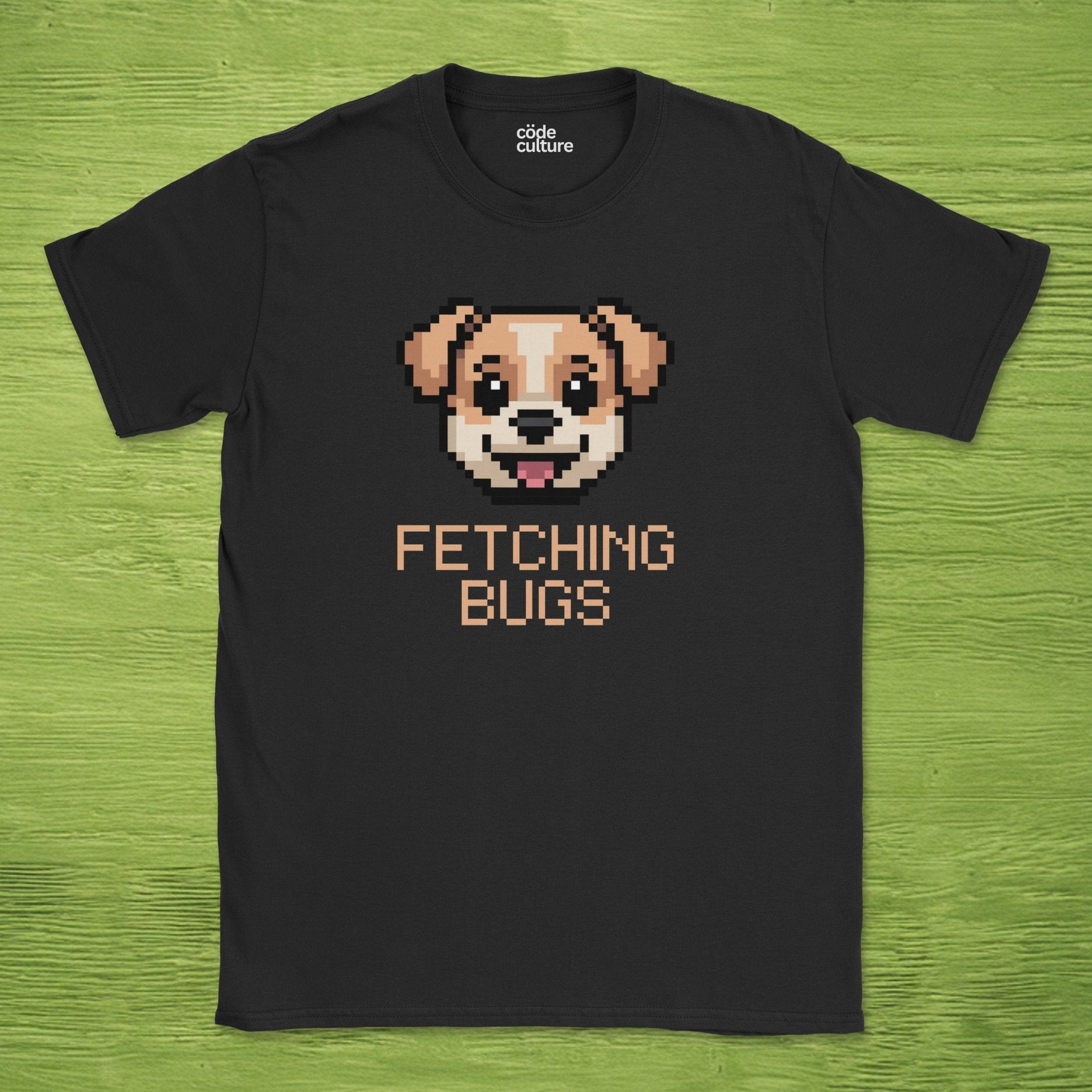 Fetching bugs dogs shirt