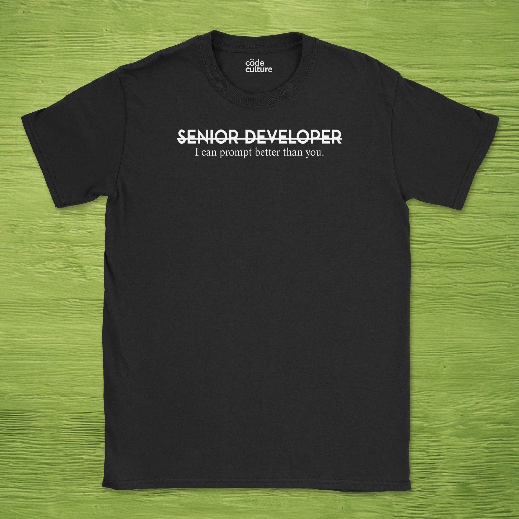 not senior developer shirt