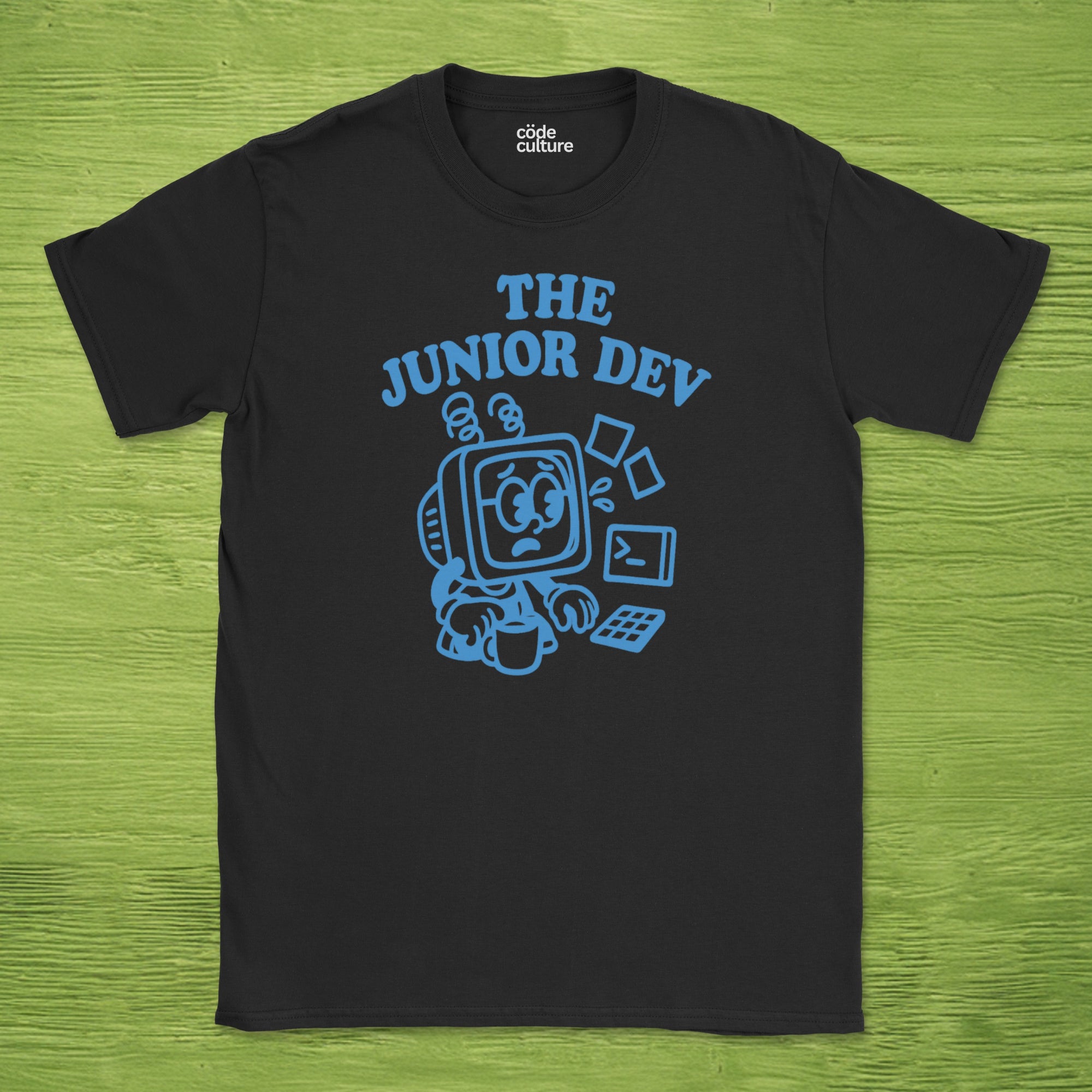 the junior dev shirt