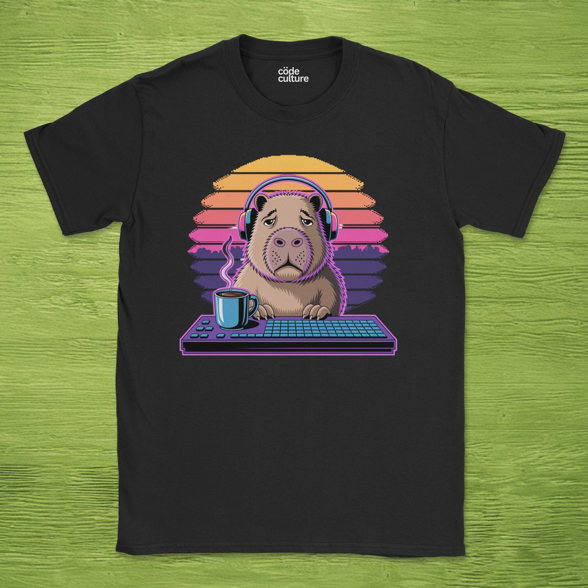 tired Capybara shirt