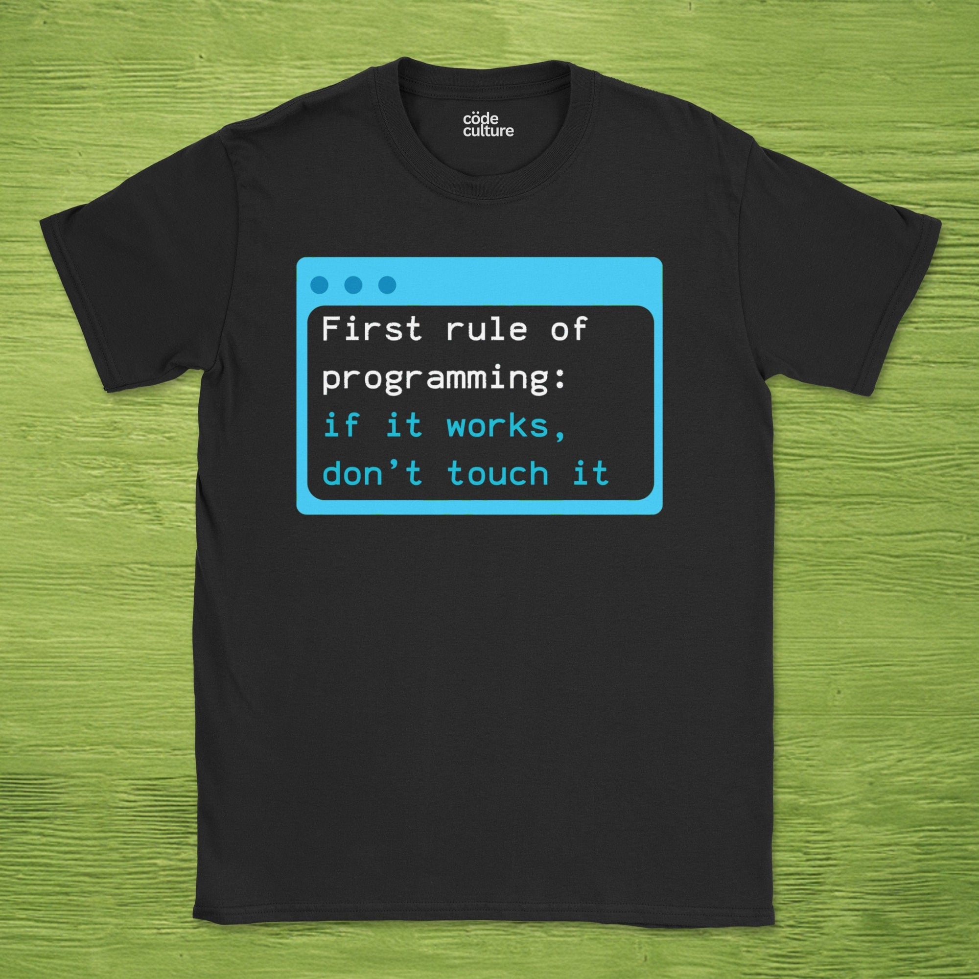first rule of programming shirt