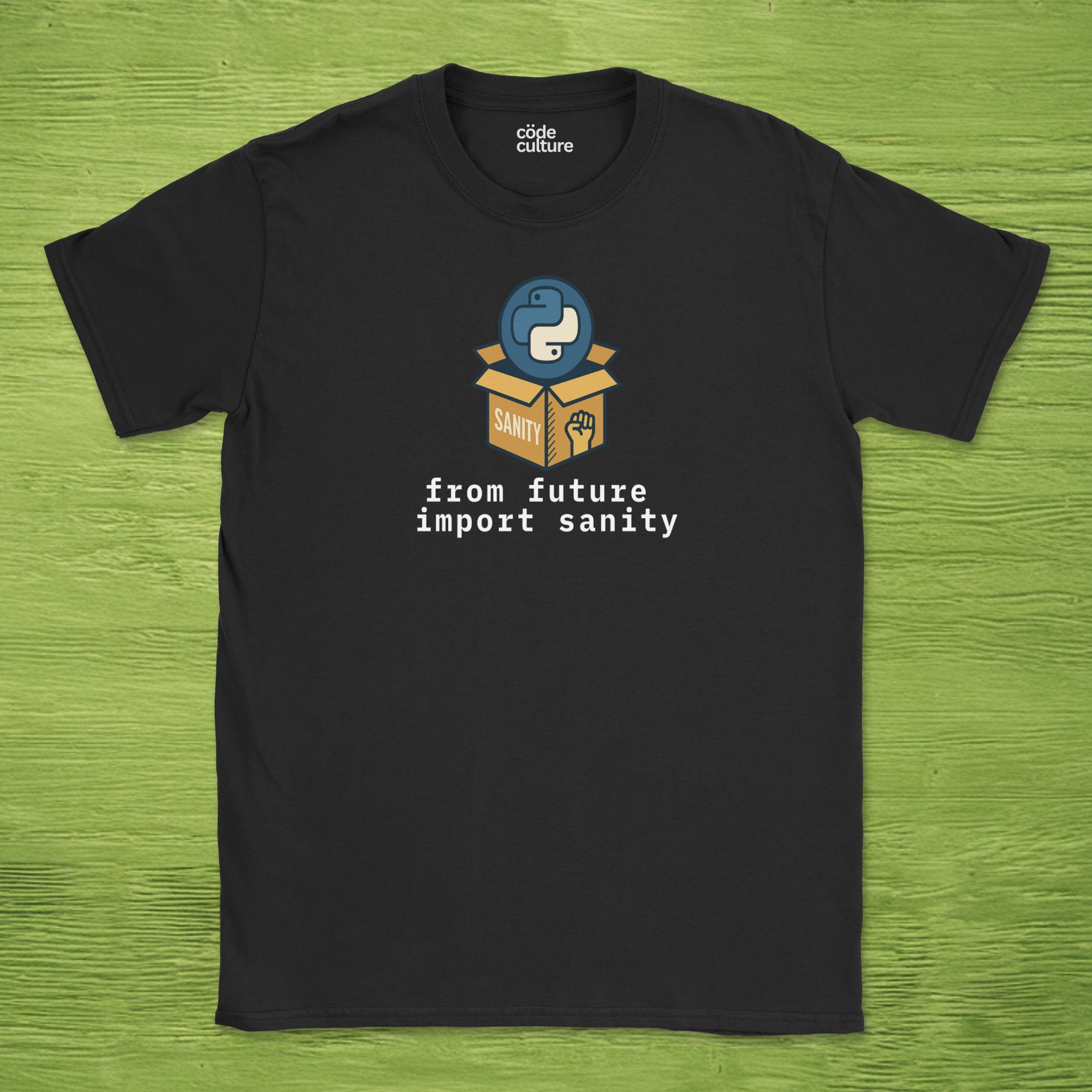 from future import sanity shirt