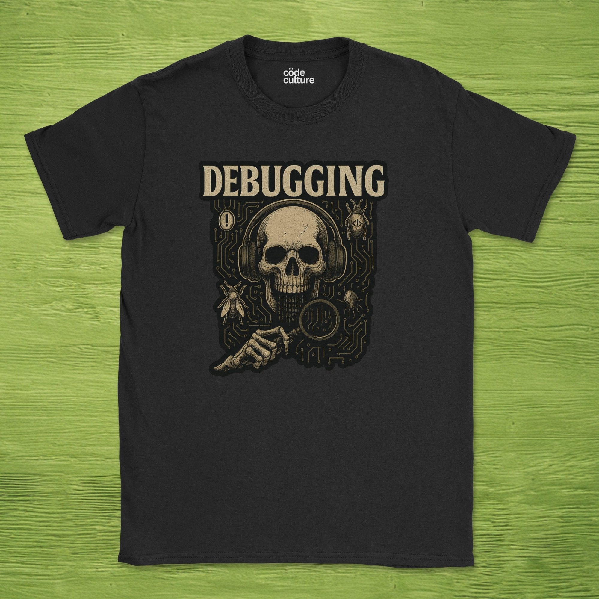 Debugging Skull shirt