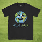 hello world earth shirt
