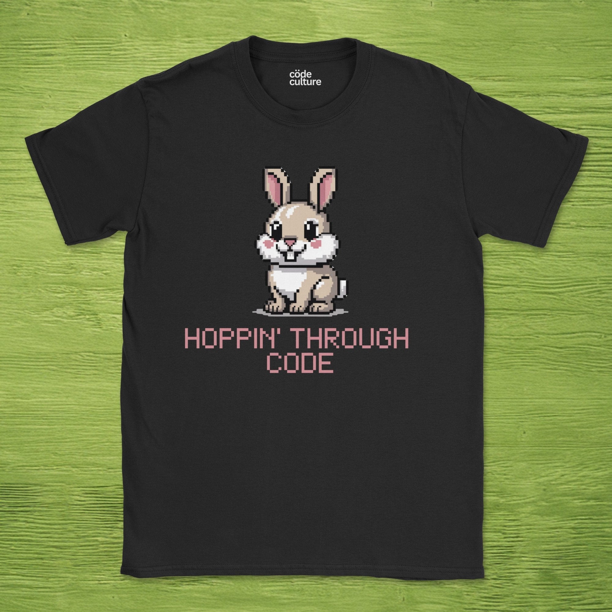 Hoppin' through code shirt