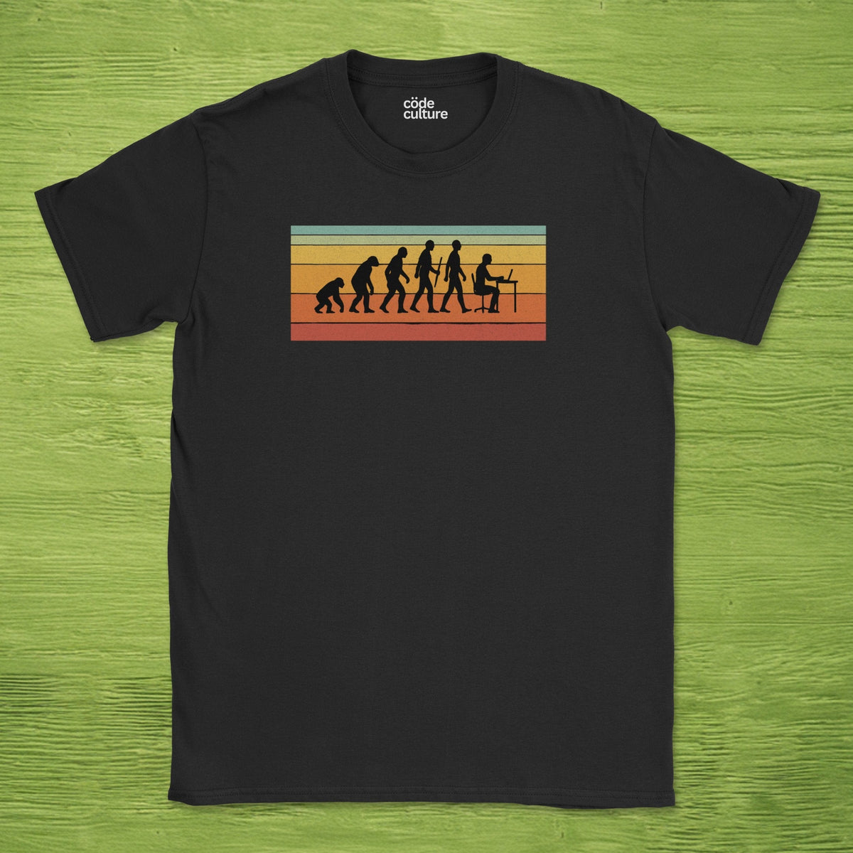 evolution of developers shirt
