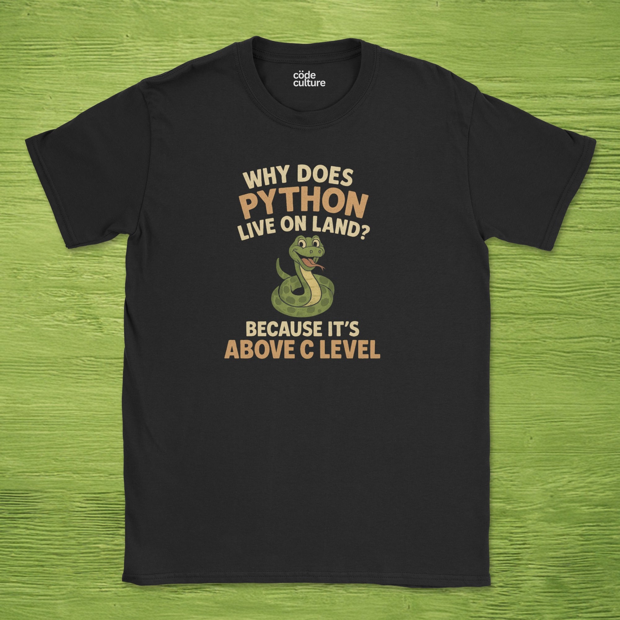 python PUN shirt